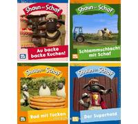 Nelson Mini-Bücher: 4er Shaun das Schaf 1-4: 4er Set
