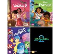 Nelson Mini-Bücher: Disney Mini-Bücher zum Film 1-4