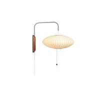 Nelson Saucer Applique Petite Off-White avec Câble