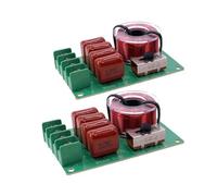 Nelsonerty 2PCS Crossover Haute Fréquence Pur Crossover Réglable pour Haut-Parleur de Voiture Home Cinéma