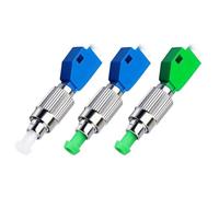 Nelsonerty Adaptateur Convertisseur Hybride Mâle vers LC Coupleur de Compteur de Puissance à Fibre Optique Connecteur Optique Monomode