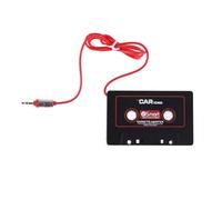 Nelsonerty Adaptateur de Cassette de Voiture Convertisseur de Lecteur MP3 MP4 Prise Jack 3,5 mm pour Téléphone Câble AUX Lecteur CD de Voiture