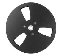 Nelsonerty Bobine de Bande Vide de 7 Pouces Bobine de Bande Vide de 1/4 3 Trous Trous de Résistance au Vent Bobine Ouverte Bobine de Prise de Son pour L'Enregistrement A