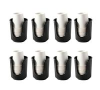 Nelsonerty Distributeur de Gobelets de Salle de Bain, Porte-Gobelets en Papier Plastique, Support de Rangement pour Gobelets de Jetables, Cuisine et Salle de Bain