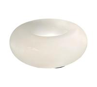 Nelsonerty Lampe de Table LED Donut avec Chargement USB, Lampe de Table D'Ambiance Décorative pour Chambre à Coucher, Blanc Crème