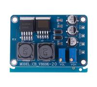Nelsonerty Module CC VGH VGL pour la Réparation du Panneau LCD Y Cassé Y Couleur Anormale Problème de Ligne Horizontale VGH 15-40V VGL 5-28V 1 Pièces