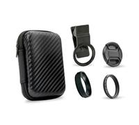 Nelsonerty Objectif Macro Professionnel HD pour Téléphone Portable 4K 20X 37MM Filtre de Photographie en Gros Plan pour Prise de Vue avec Smartphone