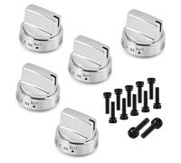Nelsonerty Pièces de Rechange pour Boutons de Cuisinière WB03X24818 WB02X24790 Pieds en Caoutchouc pour Grilles -