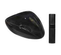 Nelsonerty Plateau de Présentation des Grains de Café Plateau de Pesée des Grains de Café Plateau à Grains en Céramique Collecteur de Poudre