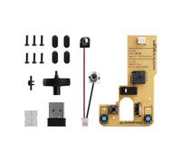 Nelsonerty pour Le Kit de Souris sans d'impression 3D DIY Bamboo Lab Modèle 002 Composants de Souris D'Ordinateur avec Pièces et Matériel D'Imprimante