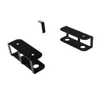 Nelsonerty Support pour Ordinateur Portable sous Le Bureau, Support de Rangement, Plateau Multifonctionnel, Organisateur avec Vis, Support de Palette en Métal