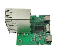 Nelsonerty USBHUB USB2.0 Hub Module D'Extension de Contrôleur à 4 Ports USB 2.0 vers Répartiteur à 4 Canaux Carte D'Extension USB-HUB Type-C