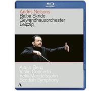 Nelsons / Skride – Concerto pour violon / Symphonie écossaise – Blu-ray