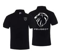 nelyouno T-Shirt Homme, pour Peugeot 2008 206 207 3008 301 307 308 4008 408 5008 508 607 RCZ Léger Décontractés T-Shirt Chemises T-Shirt Homme Sportswear Car Enthusiast Clothing,XL-A