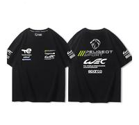 nelyouno T-Shirt Homme, pour Peugeot Léger Décontractés T-Shirt Chemises T-Shirt Homme Sportswear Car Enthusiast Clothing,D-M