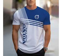 nelyouno T-Shirt Homme, pour Volvo Léger Décontractés T-Shirt Chemises T-Shirt Homme Sportswear Car Enthusiast Clothing,D-M