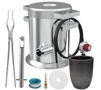 Nelyrho Kit de four de fusion de propane 6 kg avec creuset et pinces