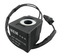 NEM spa accessoires électrovanne hydraulique pilote électrovanne bobine diamètre intérieur 13mm hauteur 38mm (Color : DC26V)