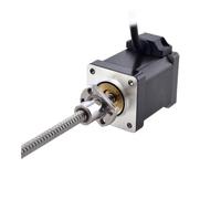 Nema 14 External Ball Screw Linear Stepper electronic starter 0.2Nm 47mm Body Length 4-Lead 6mm Diameter Lead Length 150mm ICXLPMC