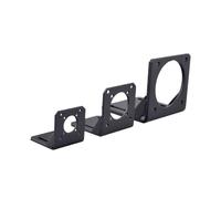 Nema 17/23/34 Stepper electronic starter Mounting Bracket L Support Alloy Steel Stepping electronic starter Holder ICXLPMC(NEMA17 L Bracket)