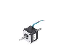 NEMA 17 34mm Non-captive stepper electronic starter 0.22Nm 1.0A with machined M5 thread end Tr8*8 lead screw IINKUEYK(100mm Tr8-4)