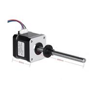 NEMA 17 linear stepper electronic starter with lead screw Tr8*8 400mm 500mm 600mm long lead screw IINKUEYK(600mm Lead screw,T8-8 lead screw)