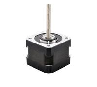 Nema 17 Non-captive Linear Stepper electronic starter 34mm Body 4-lead 1.5A Lead Screw Length 150mm IDGTTLDF
