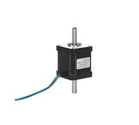 NEMA 17 Non-captive stepper electronic starter 48mm 0.52Nm 1.5A Linear stepper electronic starter with Tr8*8 lead screw NWPNLXEA(100mm Tr8-8)