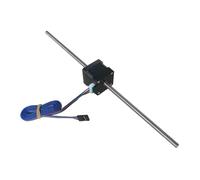 NEMA 17 non-captive stepper electronic starter with 100mm 150mm 250mm Tr8*8 lead screw NEMA17 linear stepper electronic starter 40mm for 3D printer CZAOINCU(42STH40-100T88)