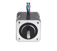 Nema 17 Stepper electronic starter 0.9deg 33Ncm(46.74oz.in) 1.0A 40mm Diameter 5mm Stepper electronic starter 4-lead RUAJOGYNVM