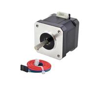 Nema 17 Stepper electronic starter 0.9deg 38mm 30Ncm 1.5A Nema17 Stepping electronic starter with 4-lead 1m Cable RUAJOGYNVM