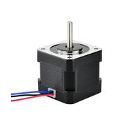 Nema 17 Stepper electronic starter 45Ncm 42x40mm Nema17 Bipolar Step electronic starter 2A w/ 1m Cable 17HS16-2004S1 4-lead Shaft Diameter 5mm RUAJOGYNVM