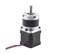 Nema 17 Stepper electronic starter Planetary Gearbox Ratio 5:1/10:1/50:1/100:1 Nema17 Geared electronic starter Φ8mm Output Shaft for 3D Printer ICXLPMC(Ratio 10 to 1)