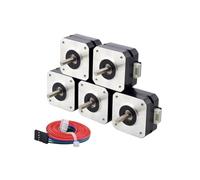 Nema 17 Stepper Motor 23mm 17Ncm 1A Nema17 Step 42 Motor for CNC Extruder 3D Printer Motor(1PC 17HE08-1004S)