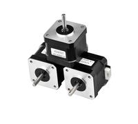 Nema 17 Stepper Motor 38mm 42motor Nema17 42BYGH 42N.cm (59.5oz.in) 4 lead stepper motor for 3D Printer Printing(3pc 42A02C)