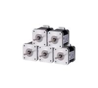 Nema 17 Stepper Motor 40mm 42Ncm 1.7A Double Shaft 2 Phase Stepper Motor for CNC 3D printer Engraving Milling Machine