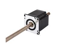 Nema 23 Non-captive Linear Stepper electronic starter 4-lead 56mm Stack 2A Lead 2mm/0.07874" Lead Screw Length 300mm IDGTTLDF