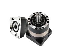 Nema 23 Planetary Gearbox Gear 7-12arcmin Circular Stepper electronic starter Reducer Speed Ratio 3:1/4:1/5:1-100:1 60mm Servo electronic starter Reducer IINKUEYK(Ratio70,6.35mm input)