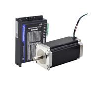 Nema 23 Stepper electronic starter 3Nm Φ10 mm & Driver DM556T Nema23 Open Loop Stepper Kit IDGTTLDF