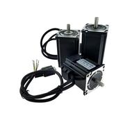 Nema 23 Stepper electronic starter Driver Servo electronic starter 57HBS2401 76 Closed-loop step electronic starter 1.3NM 1000ppr Hybrid closed loop step electronic starter IINKUEYK(8mm Motor)