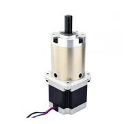 Nema 23 Stepper electronic starter Planetary Gearbox Gear Ratio 47:1 2.8A 1.25Nm 12mm Shaft 4-Lead for DIY IDGTTLDF