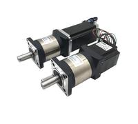 Nema 23 Stepper electronic starter With Planetary Reducer Kits 2 phase 57mm electronic starter 1.2-3N.m Planetary Gear Box Ratio 4-50:1 Integrated electronic starter IINKUEYK(Ratio 10 to 1,1.8N.m Moto
