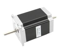 NEMA 23 Stepper motor 57x82mm double shaft 3A 2.2N.m 315Oz-in Both ends of the shaft Nema23 6.35mm For CNC machine 3D printer(8mm)