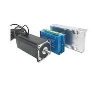 Nema 34 12 Nm Closed Loop Stepper Electronic Starter Driver & 400 W 60 V DC Power Supply Hybrid Encoder Easy Step Servo Kits DC DSP 86 MM electronic starter MQXFCZUX
