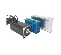 Nema 34 12Nm Closed Loop Stepper electronic starter Driver & 400W 60V DC Power Supply Hybrid Encoder Easy Step Servo Kits DC DSP 86MM electronic starter NWPNLXEA
