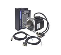 Nema 34 Closed Loop Stepper electronic starter Kit with Encoder 4.5Nm 6.0A and CL86T-V41Driver With 1.7m Extension Cable IDGTTLDF