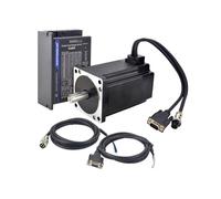 Nema 34 Closed Stepper electronic starter Kit 9Nm 6A and Servo Driver CL86T with 2pcs 1.7M Cables ICXLPMC(CL86T-S90 V4.0 Kit)