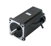 NEMA 34 Stepper electronic starter 86X156mm 12.5Nm 6.2A Diameter 14mm Dual Shaft Nema34 Stepping Engine 1700Oz-in IINKUEYK(14mm Dual shaft)