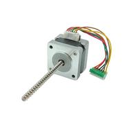 NEMA14 35MM Stepper electronic starter 1.8 Degree 2-Phase 4-Wire Stepping electronic starter Dual Ball Bearing 5MM Long Screw Shaft DIY 3D Printer ICXLPMC
