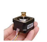 NEMA17 0.9° 42mm Hybrid Stepper electronic starter 2-Phase 4-Wire 5mm Shaft with Pulley Wheel